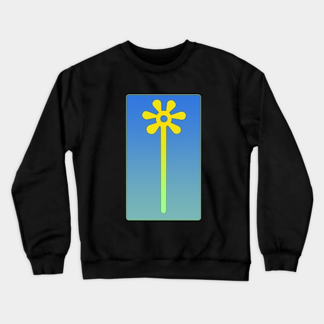 Nazca Flower Crewneck Sweatshirt by Erno